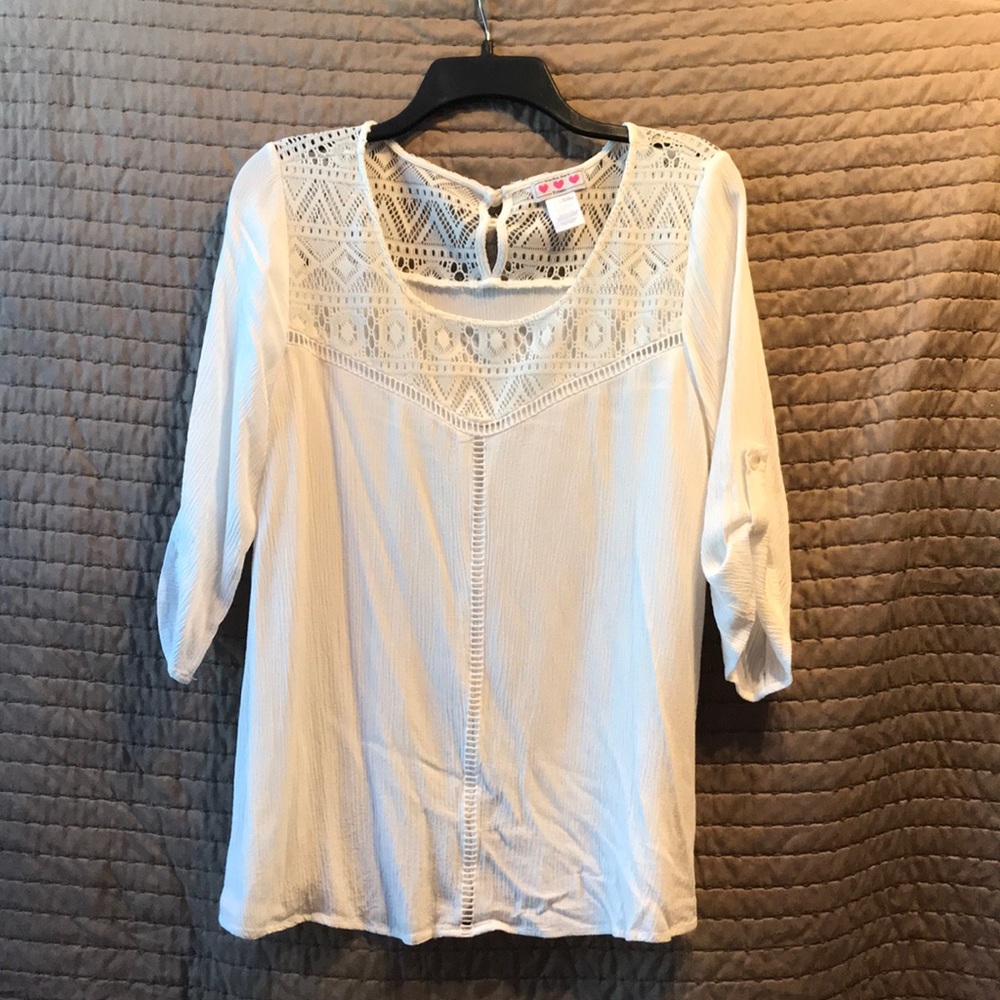 Ivory blouse